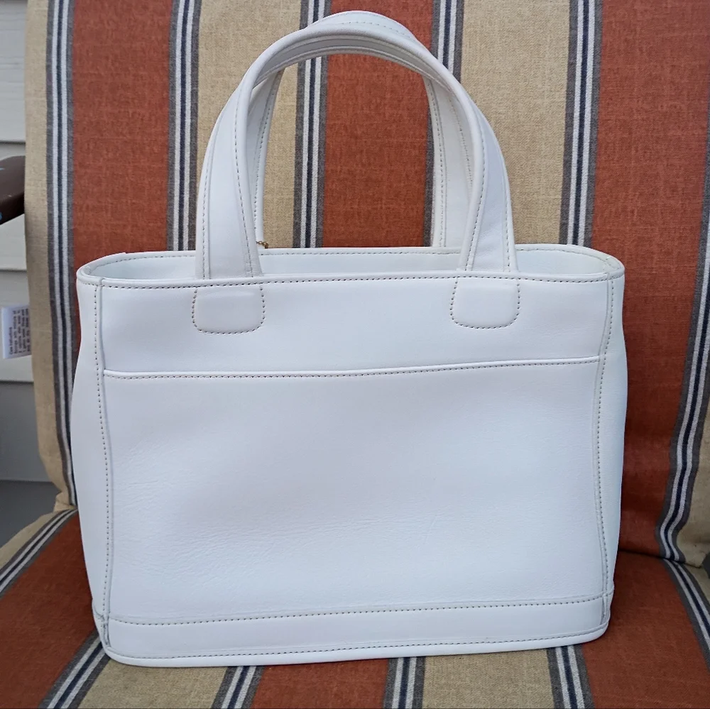 Coach Bleecker Satchel Leather  Bag